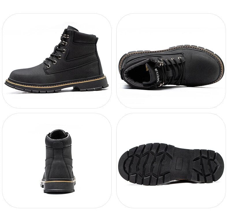 Coturno Masculino de Couro Germany