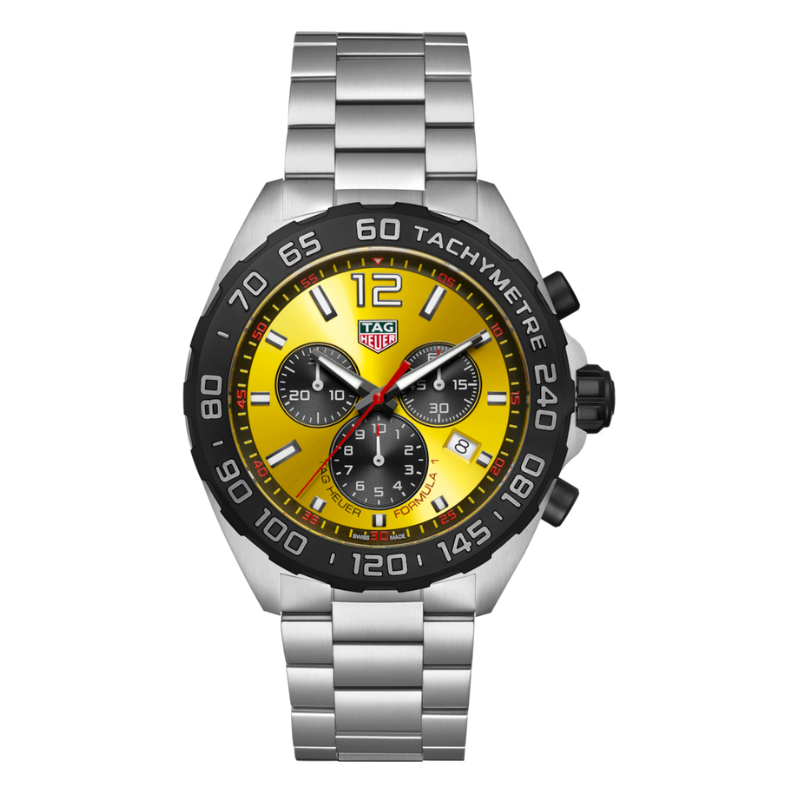 RELÓGIO DE LUXO CHRONOGRAPH AMARELO