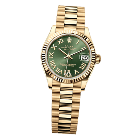 RELÓGIO DATEJUST DOURADO VERDE