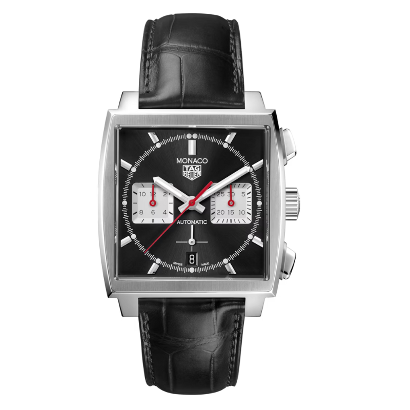 RELÓGIO DE LUXO MONACO CHRONOGRAPH PRETO