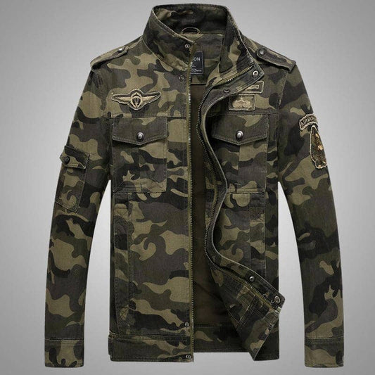 Jaqueta Masculina Militar Camuflada Sargent