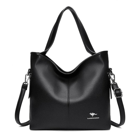 Bolsa de Couro de Luxo Crossbody Para Mulheres